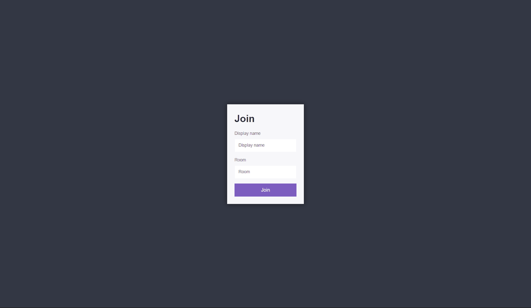 Chat App project